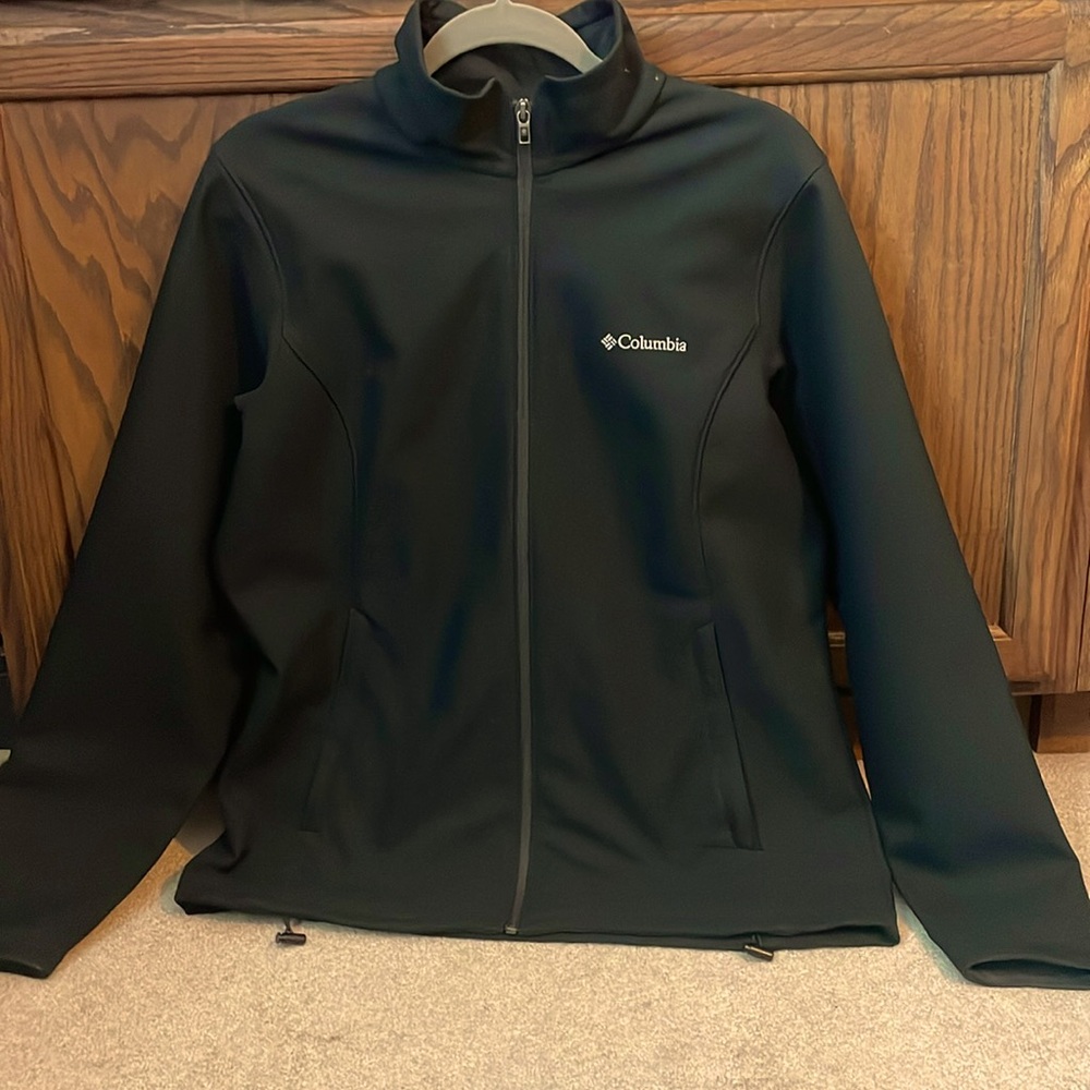 Columbia Black Ski Snow Jacket Polyester